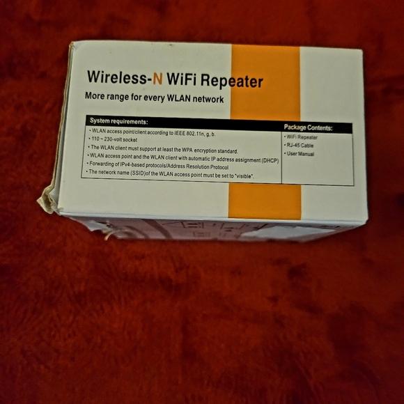 🔥🔥2XHP🔥🔥9-2-23🔥🔥9-29-23🔥🔥NWOT WIRELESS-N WIFI REPEATER WHITE - Picture 4 of 4